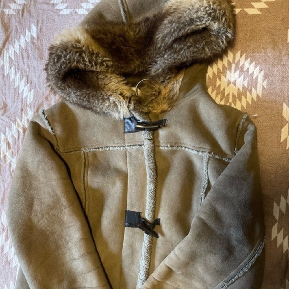 Chadwick’s Coat tan/olive green size Medium